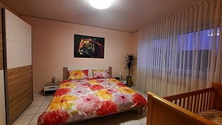 Schlafzimmer Ferienwohnung Mia